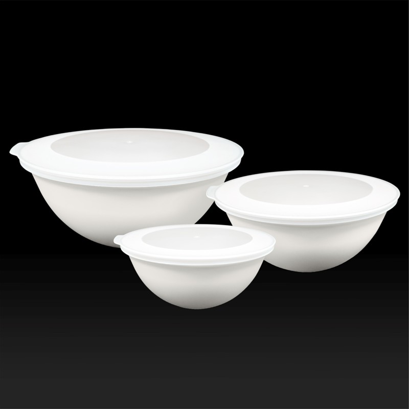 Mugiss Lunar Kapaklı Kase 3Lü Set 3Lt 2Lt 1Lt M-KAL-3001