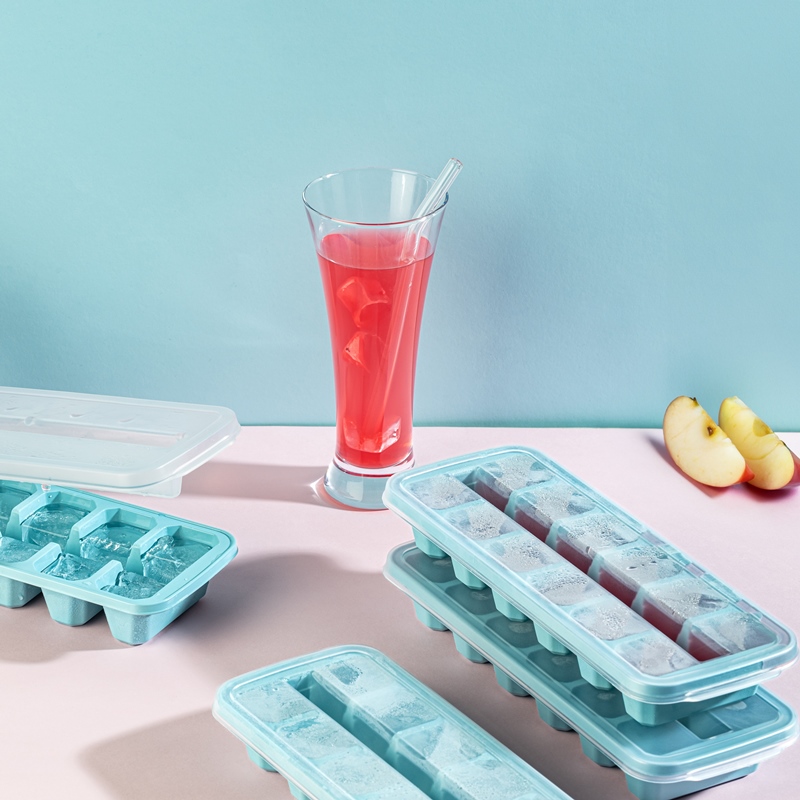 Mugiss Bandeja para cubitos de hielo Polaris con tapa M-4