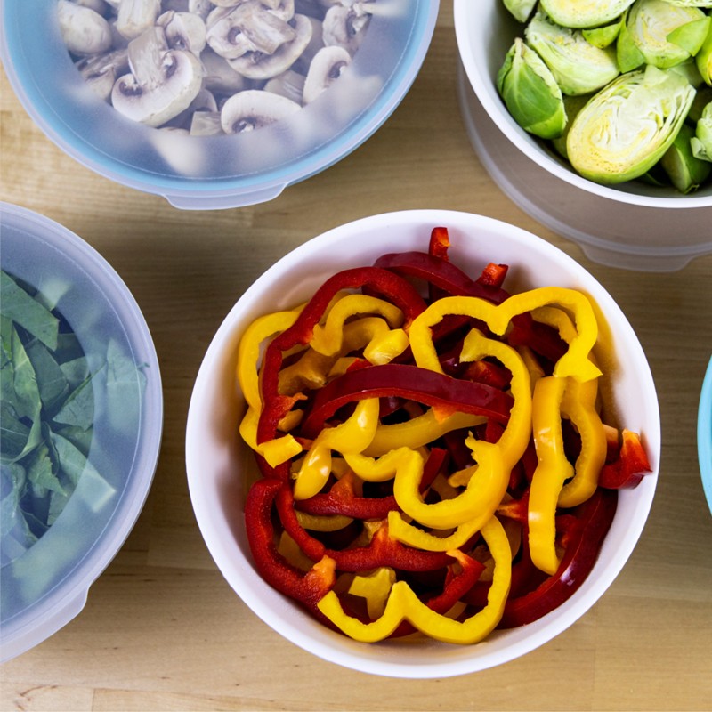 Mugiss Uranus Patterned Covered Bowl 2 Lt M-KAU-1001