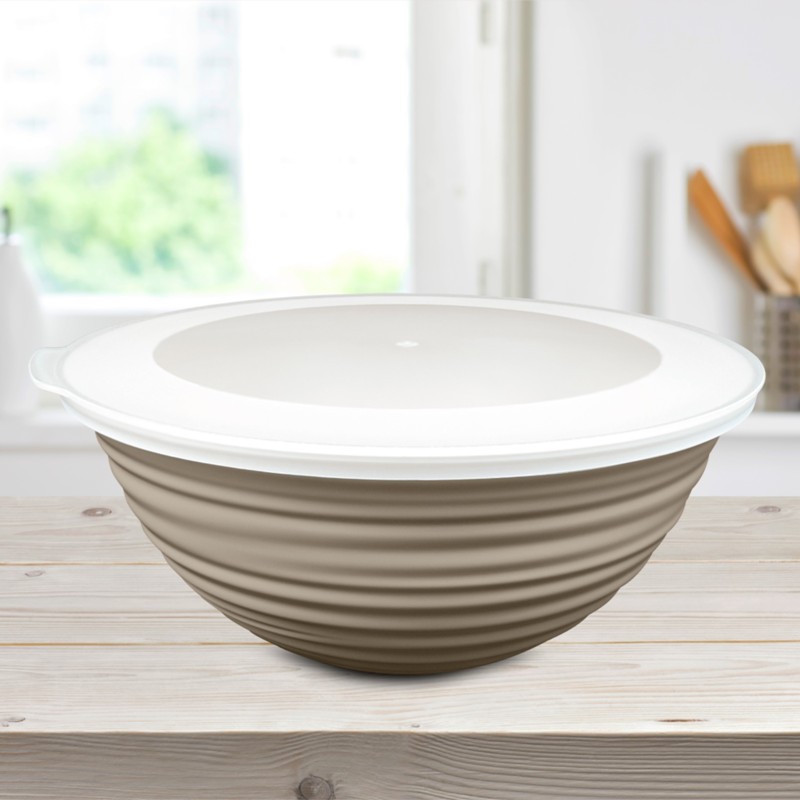 Mugiss Uranus Patterned Covered Bowl 2 Lt M-KAU-1001