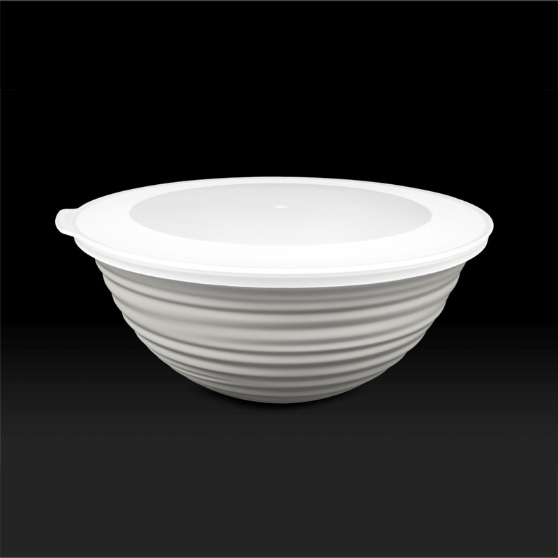 Mugiss Uranus Patterned Covered Bowl 2 Lt M-KAU-1001