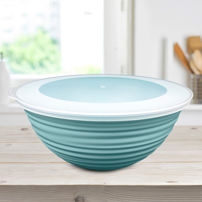 Mugiss Uranus Patterned Covered Bowl 2 Lt M-KAU-1001