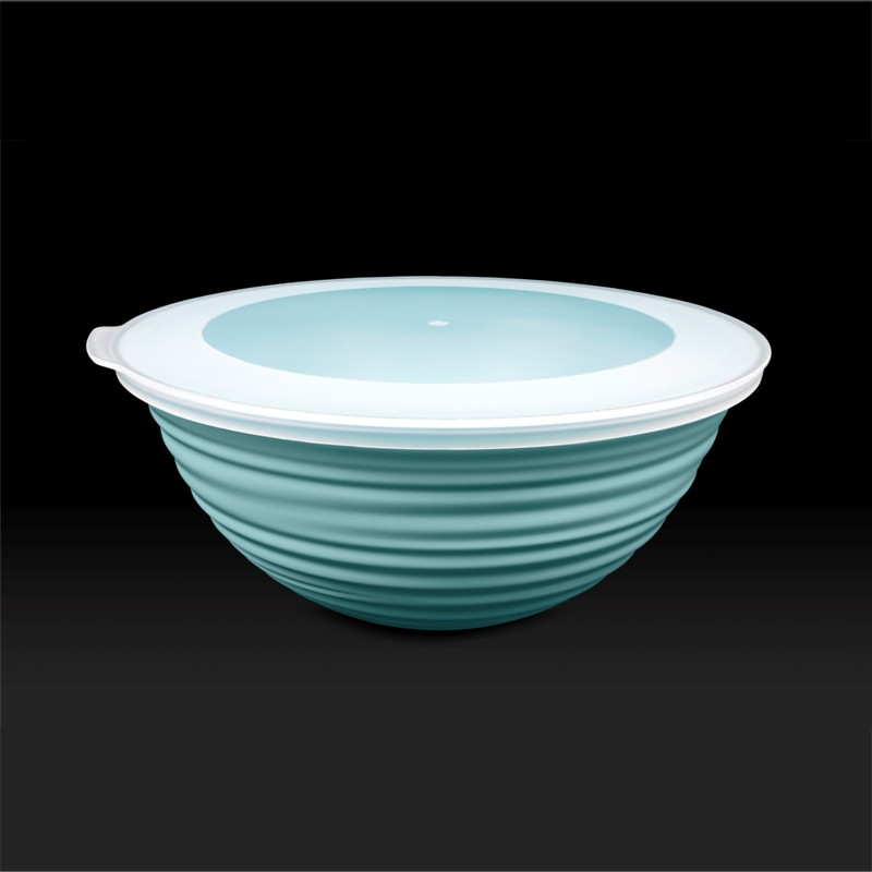 Mugiss Uranus Patterned Covered Bowl 2 Lt M-KAU-1001