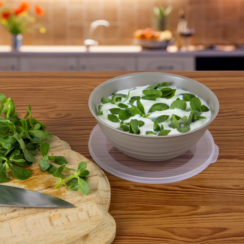 Mugiss Venüs Desenli Kapaklı Kase 1 Lt M-KAV-1001