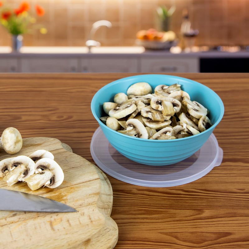 Mugiss Venüs Desenli Kapaklı Kase 1 Lt M-KAV-1001